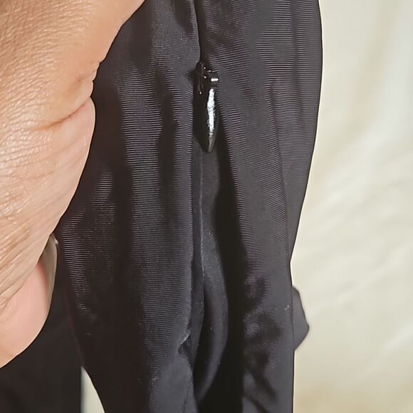 Myra Swim One Piece Bathing Suit Lace-Up, Low Back Black Small - Picture 13 of 16